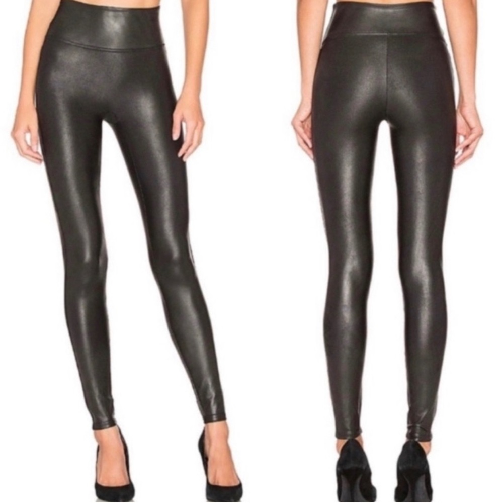 Spanx Faux Leather Leggings size S
